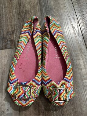Jeffrey Campbell Ibiza Flapper Multicolor Flats